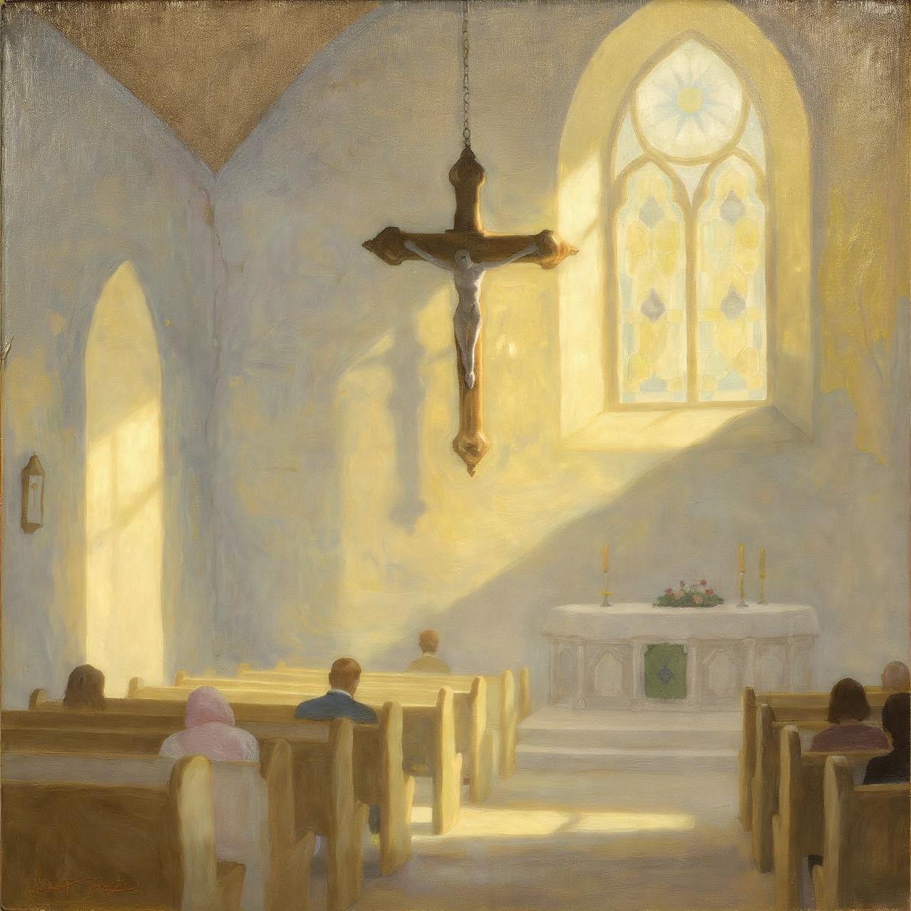 Church Interior Painting